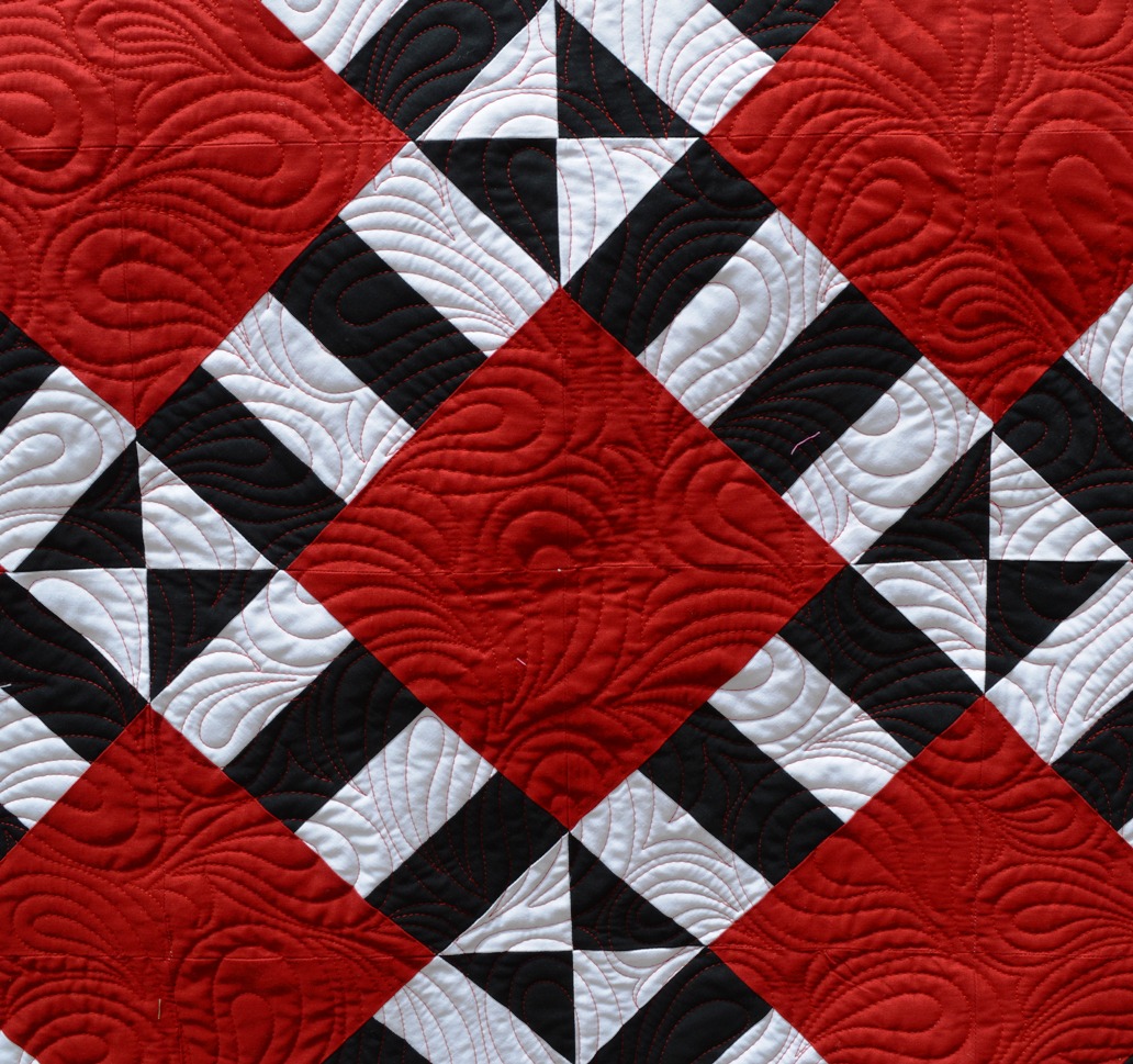 Happy Quilting Jelly Roll Railway Quilt