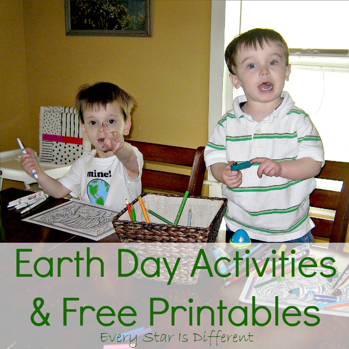 Earth Day Activities and Free Printables