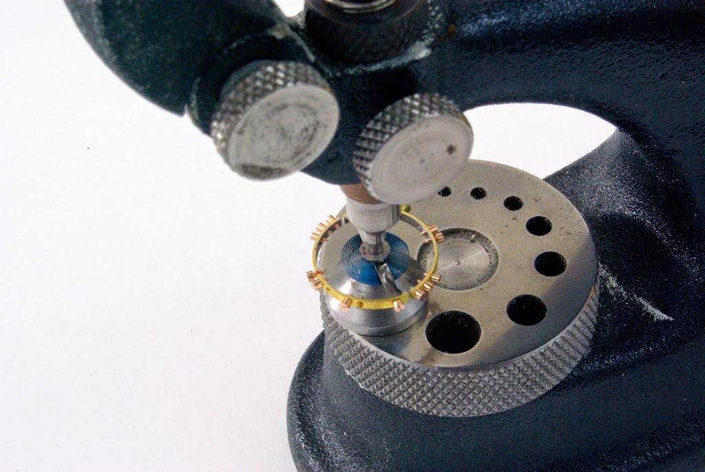 Oxford Pocket Watches The dreaded bodged impulse jewel "fix".