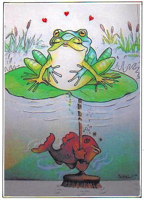 Frog Hopper Glen: Vintage Frog Postcards - Froggies through the Years
