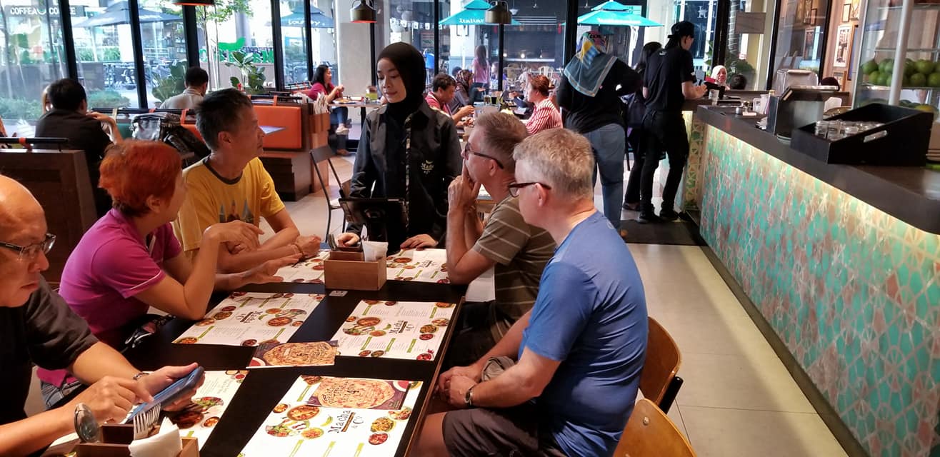 A Writer's Passage Indian Breakfast in Kuala Lumpur, Malaysia