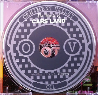 The Music of Cars Land CD art