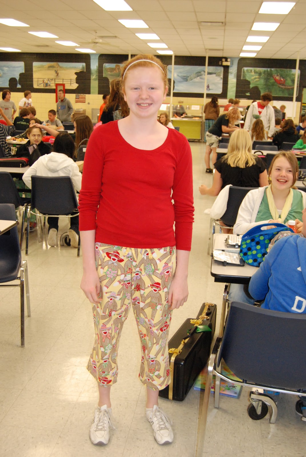 What's New at Truman: Spirit Week Monday~Pajama Day