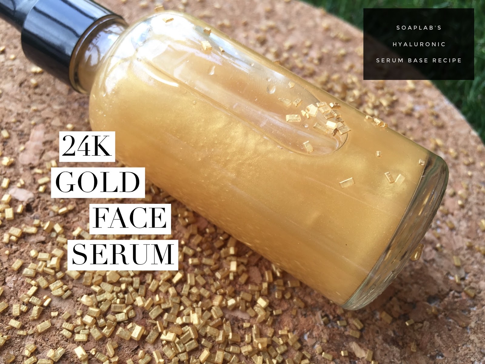 SoapLab Malaysia Making a Brightening Serum using Hyaluronic Serum (Gold)