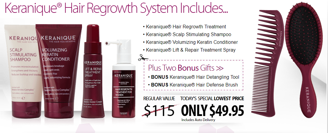 Keranique Official Regrowth System