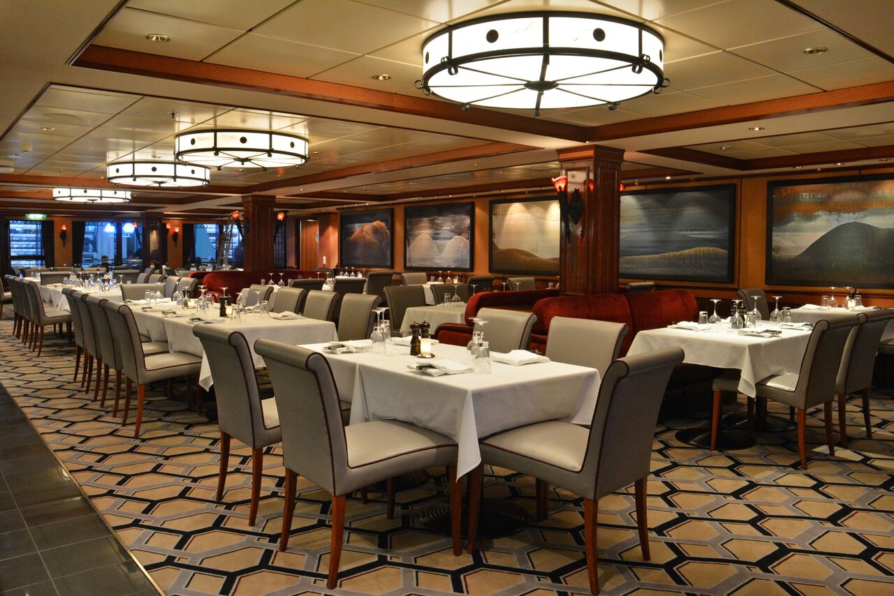 norwegian cruise line pearl restaurants