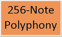 256 note polyphony banner