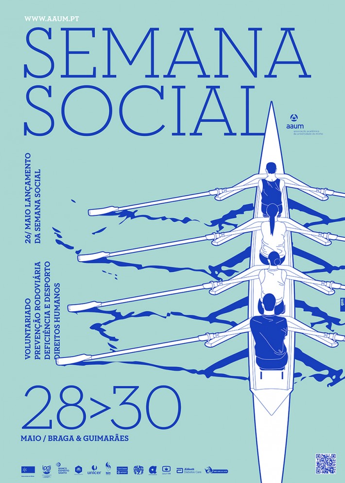 Semana Social / Social week poster by Gen Design Studio Semana-Social-Social-week-poster-by-Gen-Design-Studio