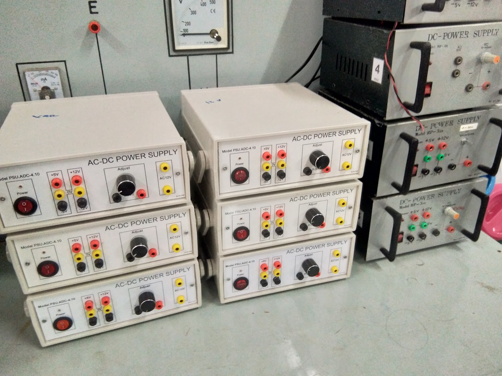 Power Supply Variable 050V 3A With Current Protection LM723 Dicky B_Mz