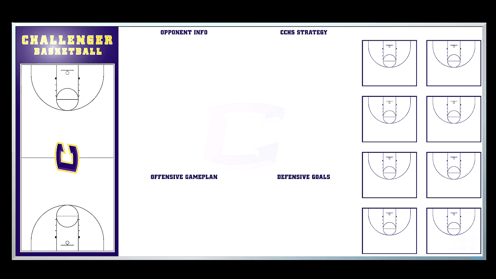 Basketball Dry Erase Board Custom Basketball Choices