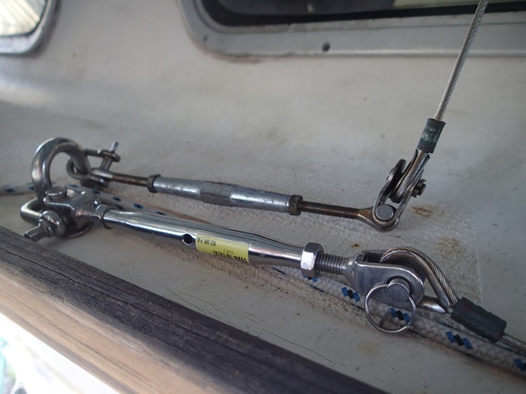 Waterways Chain plates maintenance