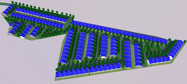 membuat site plan