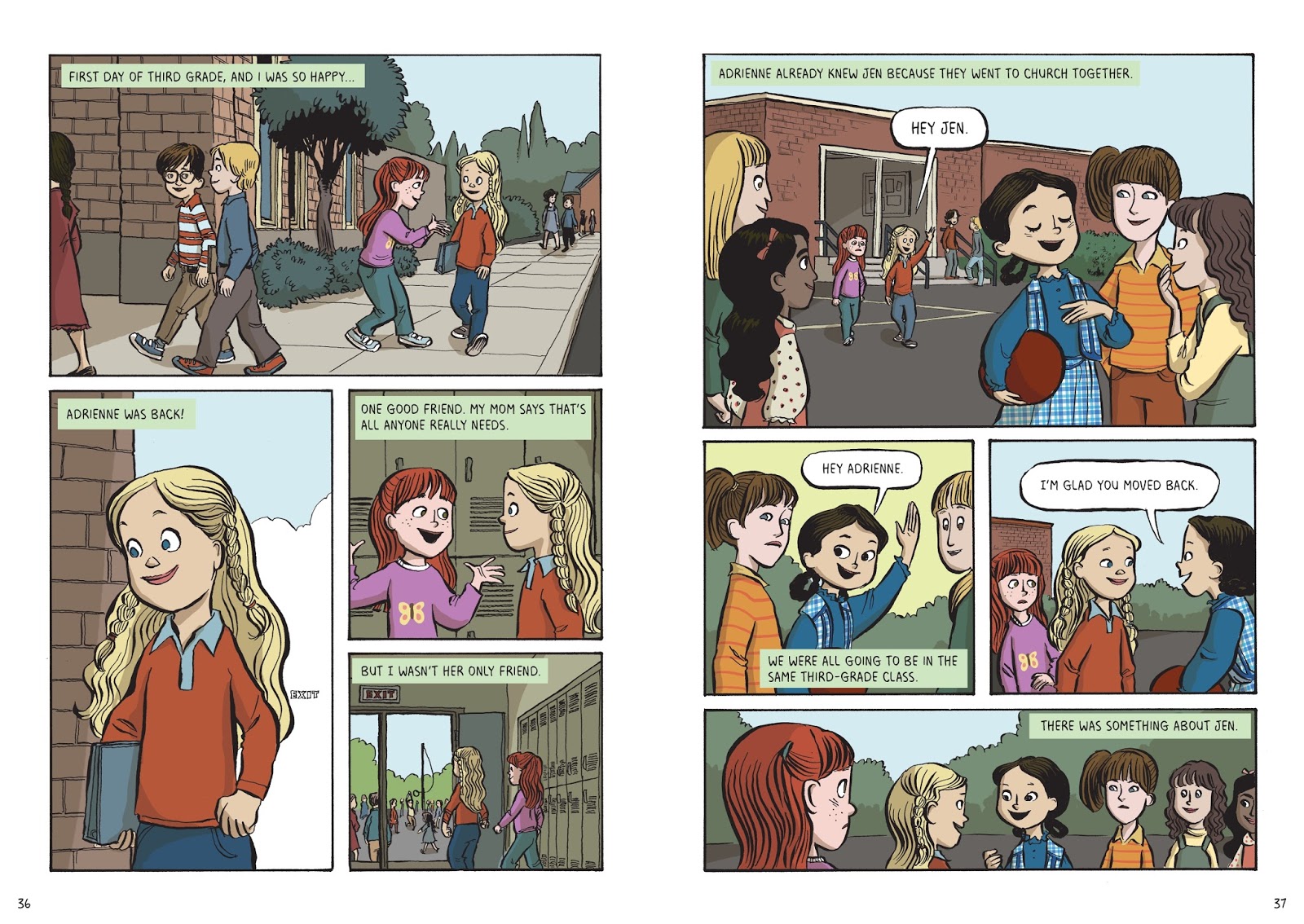 Real Friends by Shannon Hale, illustrated by LeUyen Pham, 224pp, RL 4