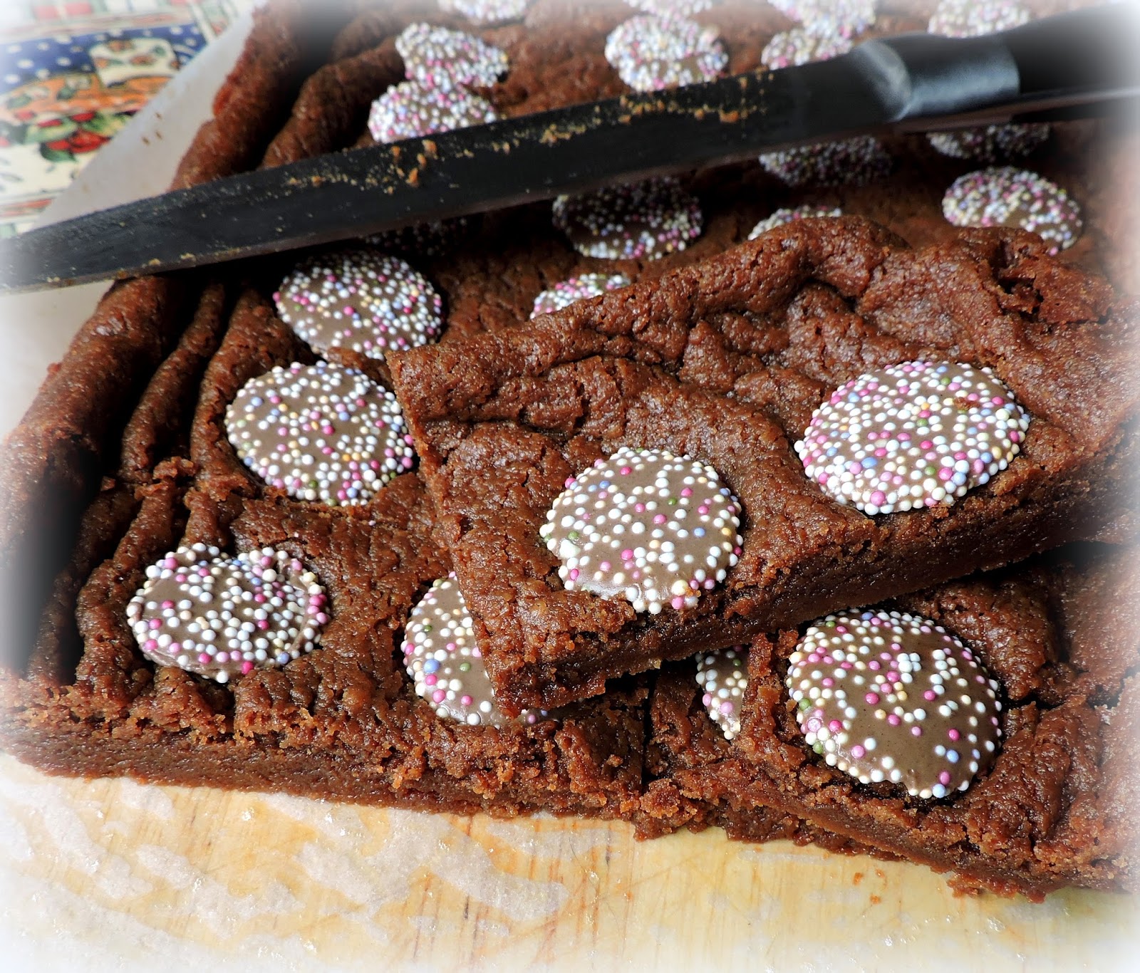 The English Kitchen Chocolate Jazzie Slices