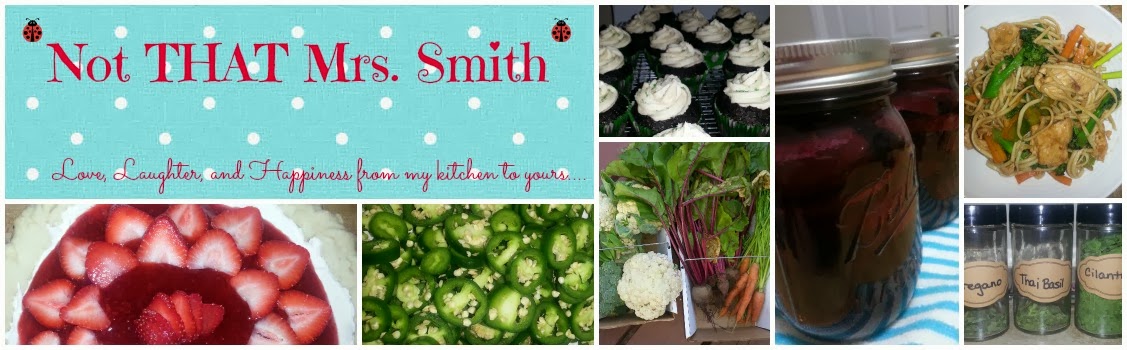 Not THAT Mrs Smith - love, laughter, and happiness from my kitchen to yours