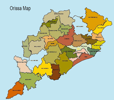 India in Maps : Orissa | Orissa Map | India in Maps