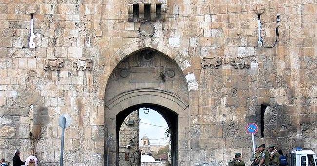 Fotos de Israel - Imágenes de Israel: Puerta de los Leones (Jerusalén)