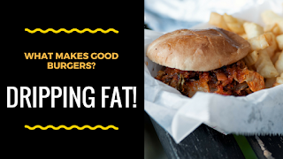 why fatty burger patties enhance the taste