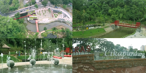 Peta Lokasi Teras Cikapundung Babakan Siliwangi Bandung