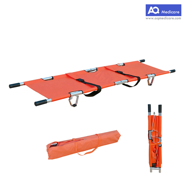 AQ Medicare AQ Double Fold Aluminium Stretcher, STR1612