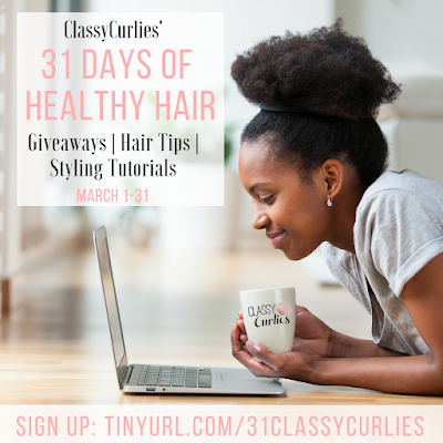 31 days of healthy hair challenge - ClassyCurlies