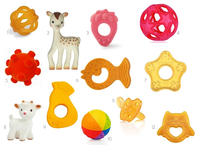Natural rubber baby toys -- some options for using this eco-friendly material in your home 