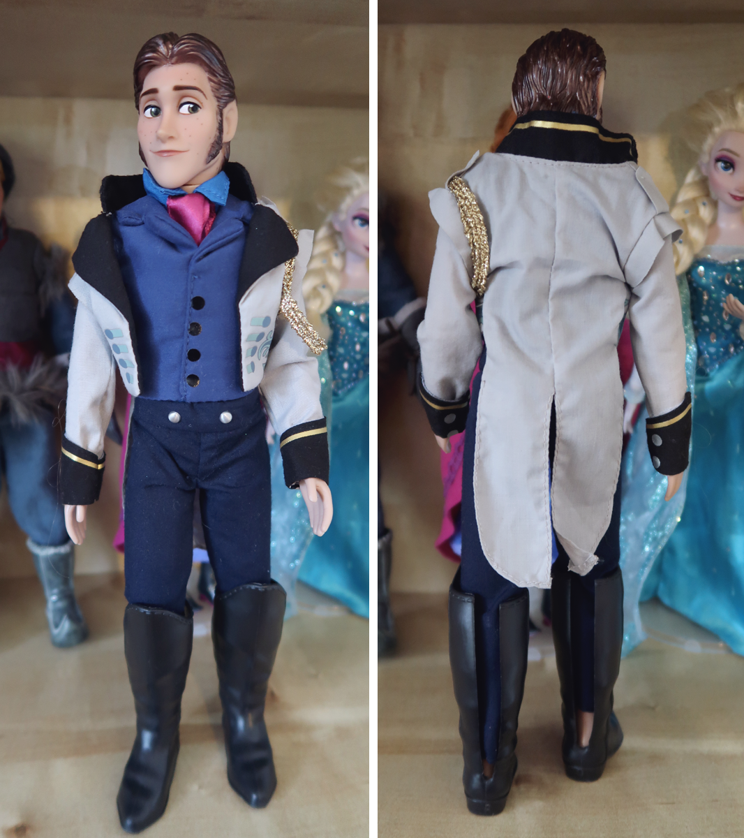 Disney Frozen doll customization face ups - Hans