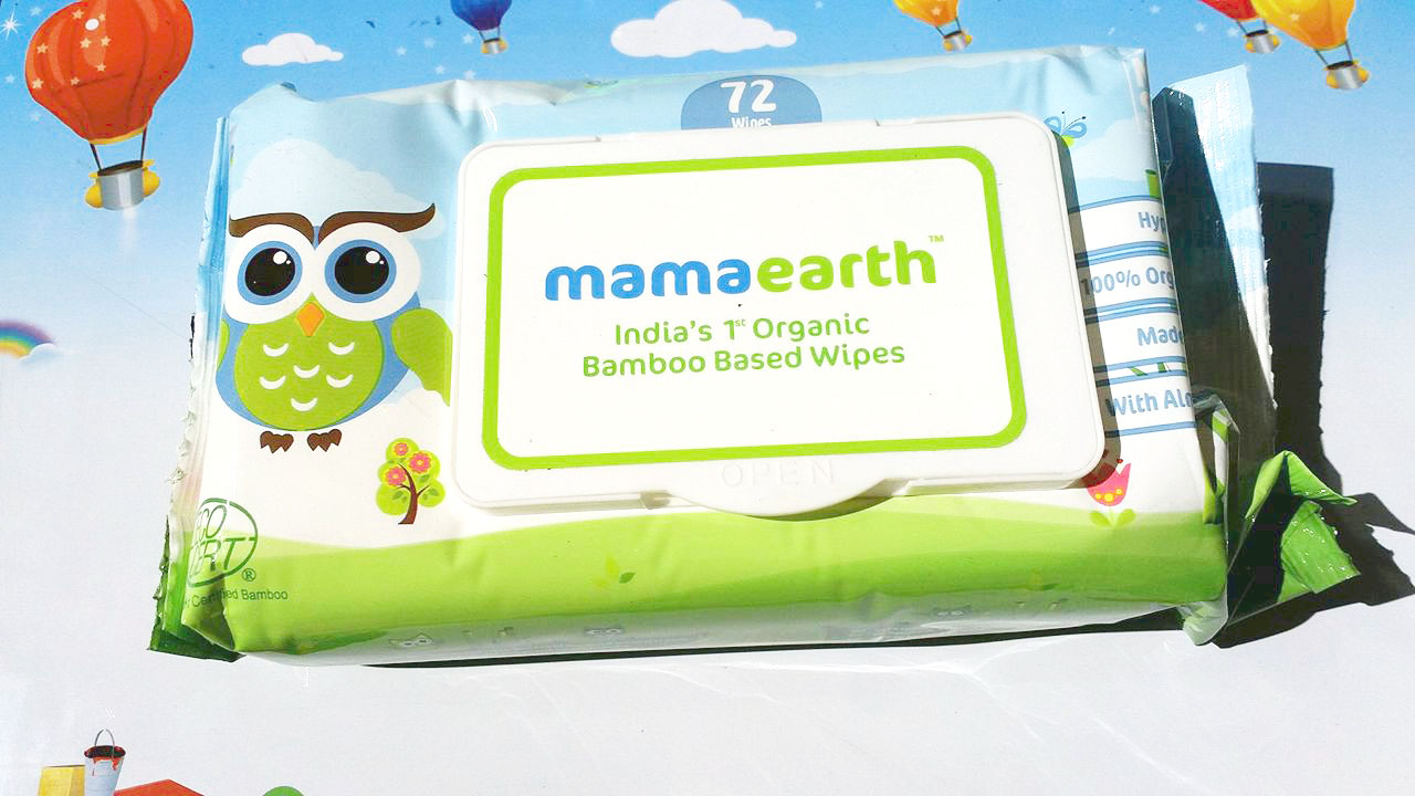 Review // Mamaearth Organic Bamboo Based Baby Wipes