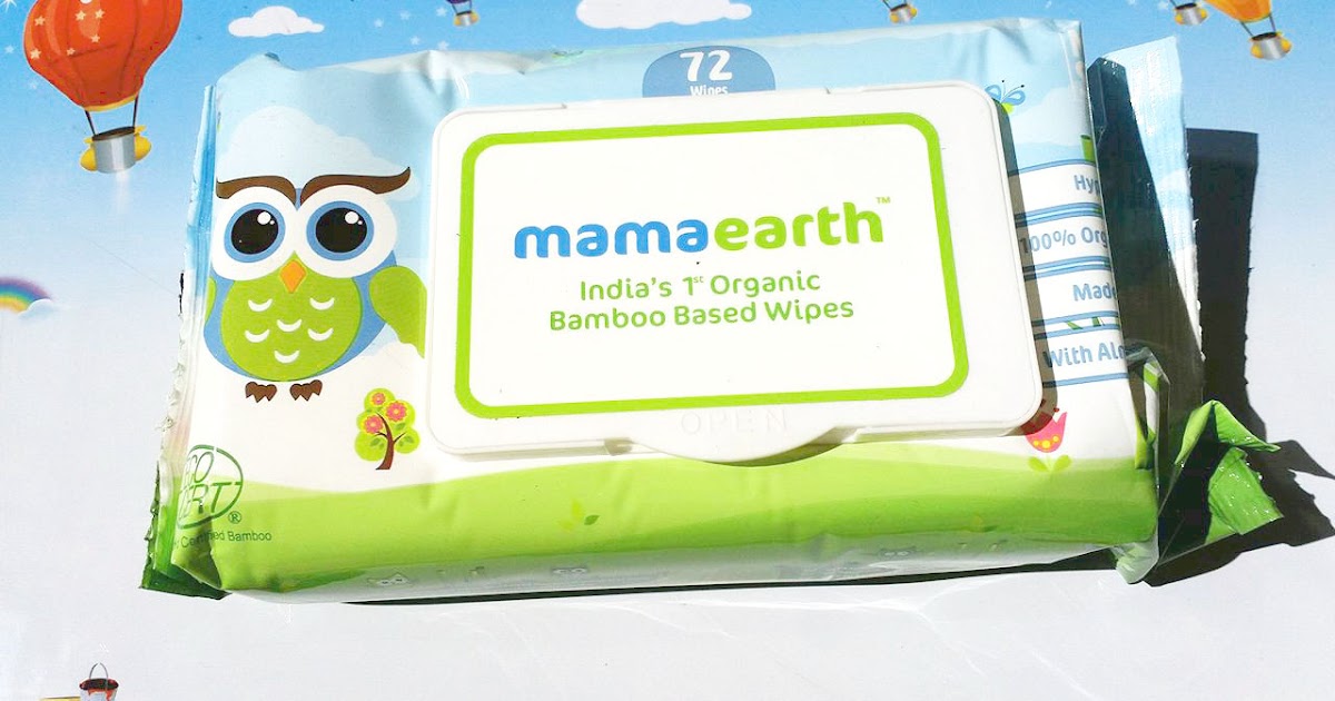 Review // Mamaearth Organic Bamboo Based Baby Wipes Beauty and