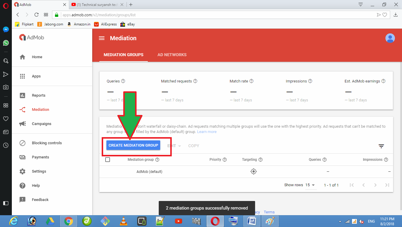Admob Ads Not Showing Problem Solved Technical Suryansh