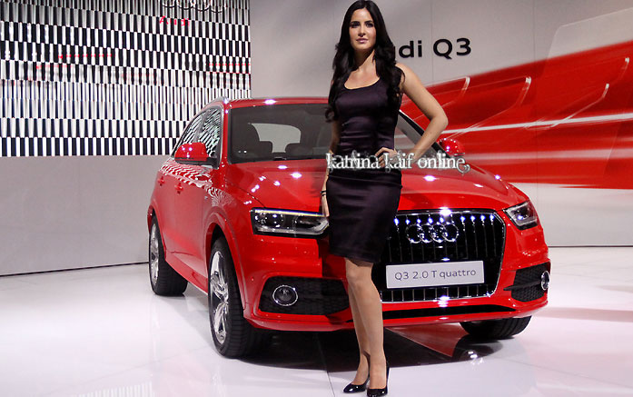 Katrina Kaif Auto Expo 2012 1 - Katrina Kaif Auto Expo 2012 Audi Q3 Launch Pic
