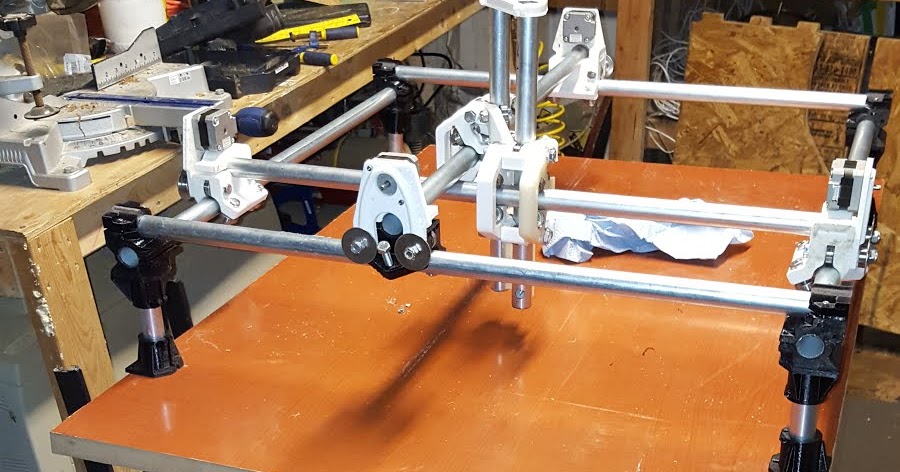 My Mostly Printed CNC Build Experience: MPCNC Assembling the mechanical ...