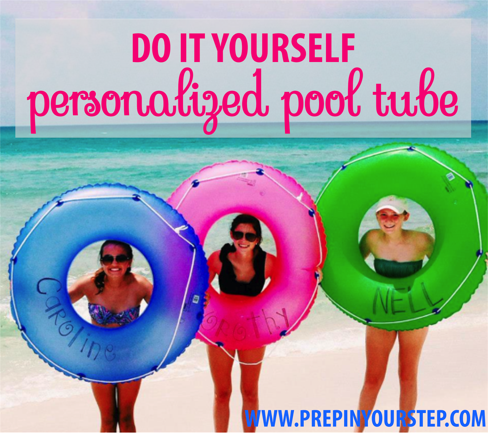 personalized pool float