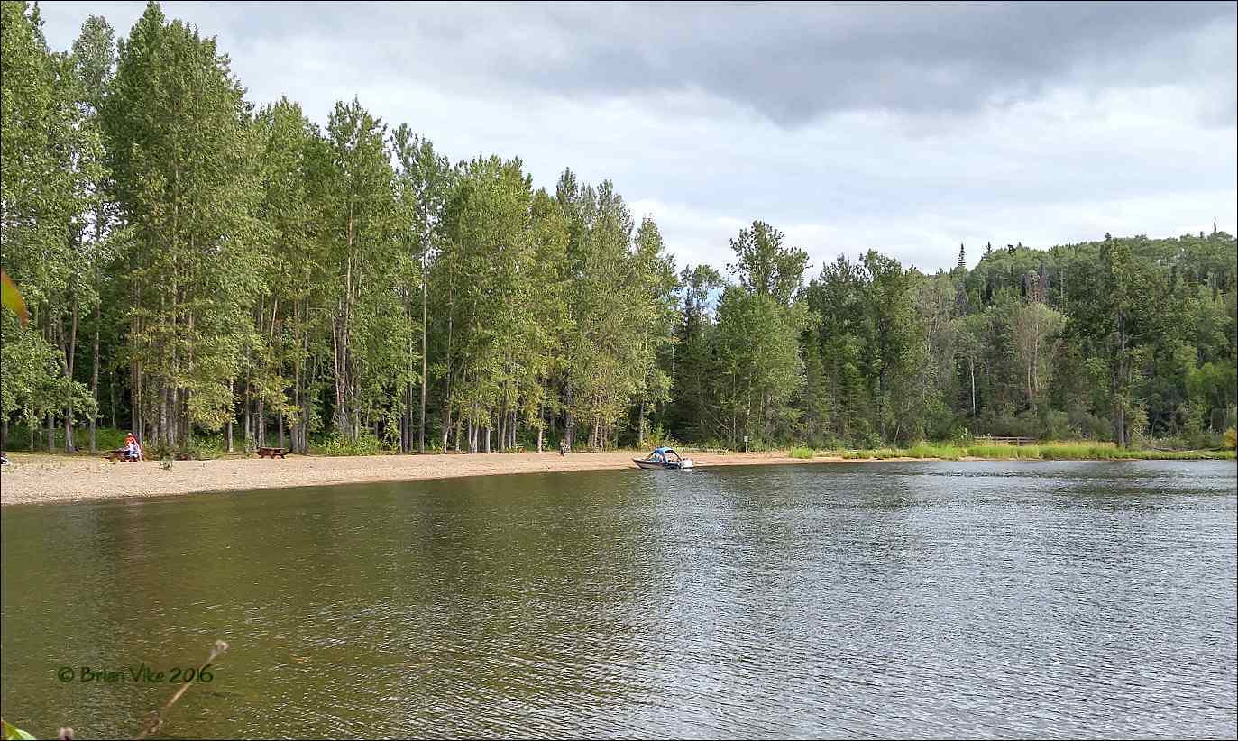 Northern Interior British Columbia Red Bluff Provincial Park Babine