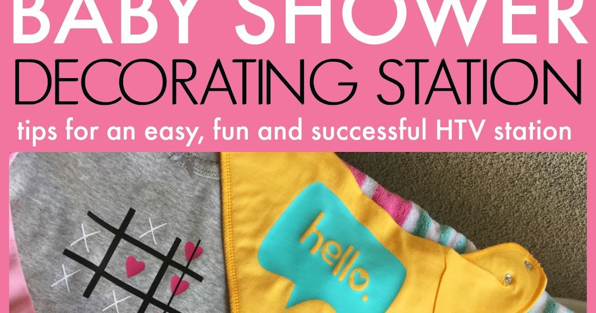 Tips For A Successful Onesie Decorating Station - Modern on Monticello
