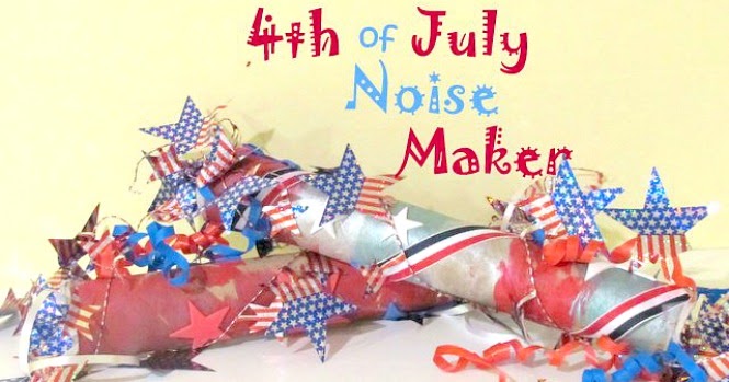 Tissue Paper Flag 4th of July Craft