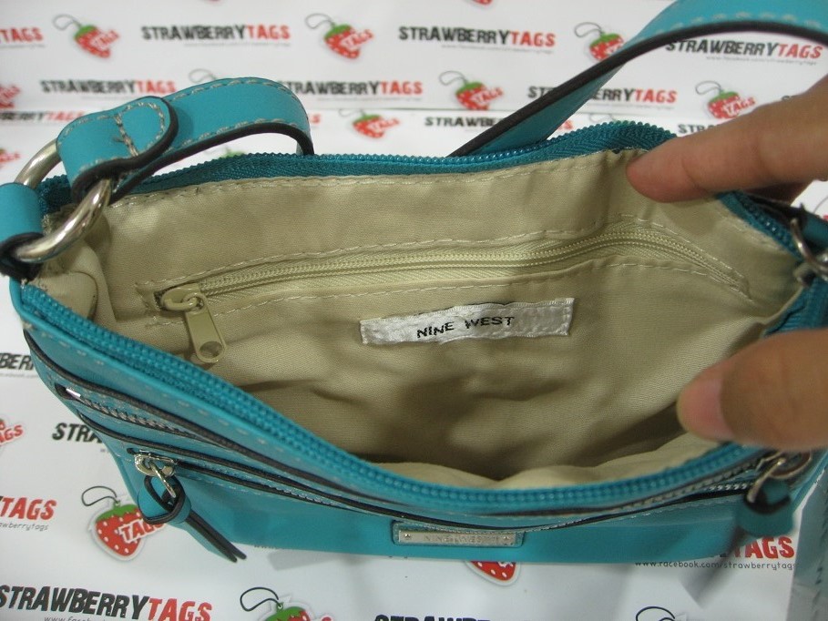 StrawBerry TaGs NINE WEST Minnie Crossbody Sling Bag (in Clearwater