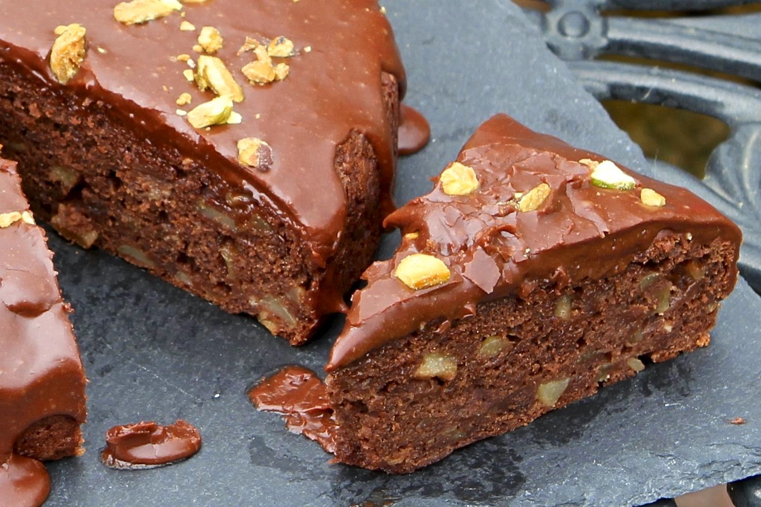 Gluten Free Alchemist Pear & Chocolate Cake (gluten free)