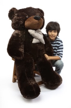 Brownie Cuddles from Giant Teddy