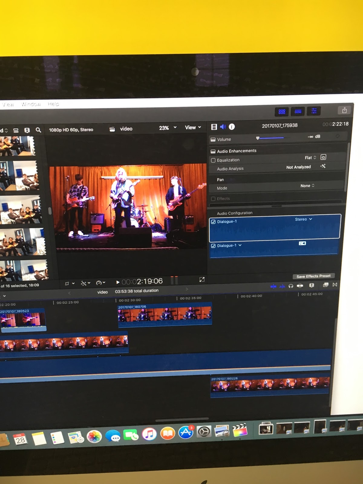 A2 Media Studies Editing Day 2