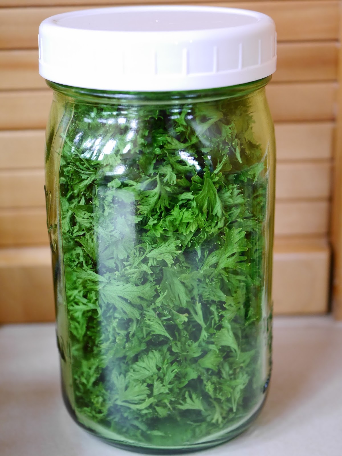 Foods For Long Life Make Dried Parsley Flakes In 2 Minutes