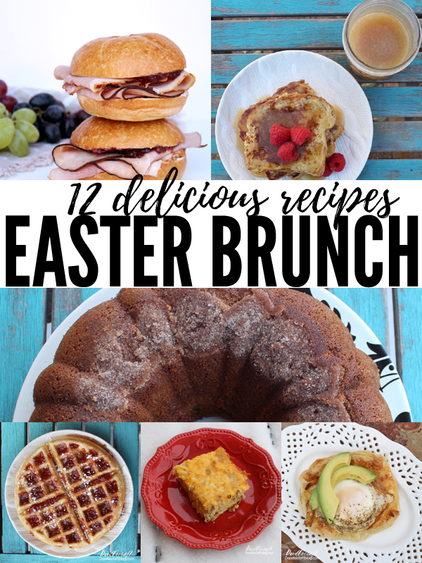 The best part of Easter Sunday is the yummy brunch!  I love making delicious recipes that are sweet and savory, perfect for Easter brunch.  