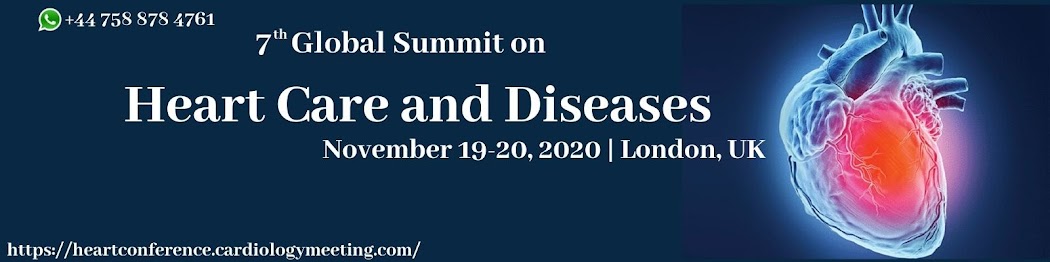 7th Global Summit on  Heart Care and Diseases November 19-20, 2020