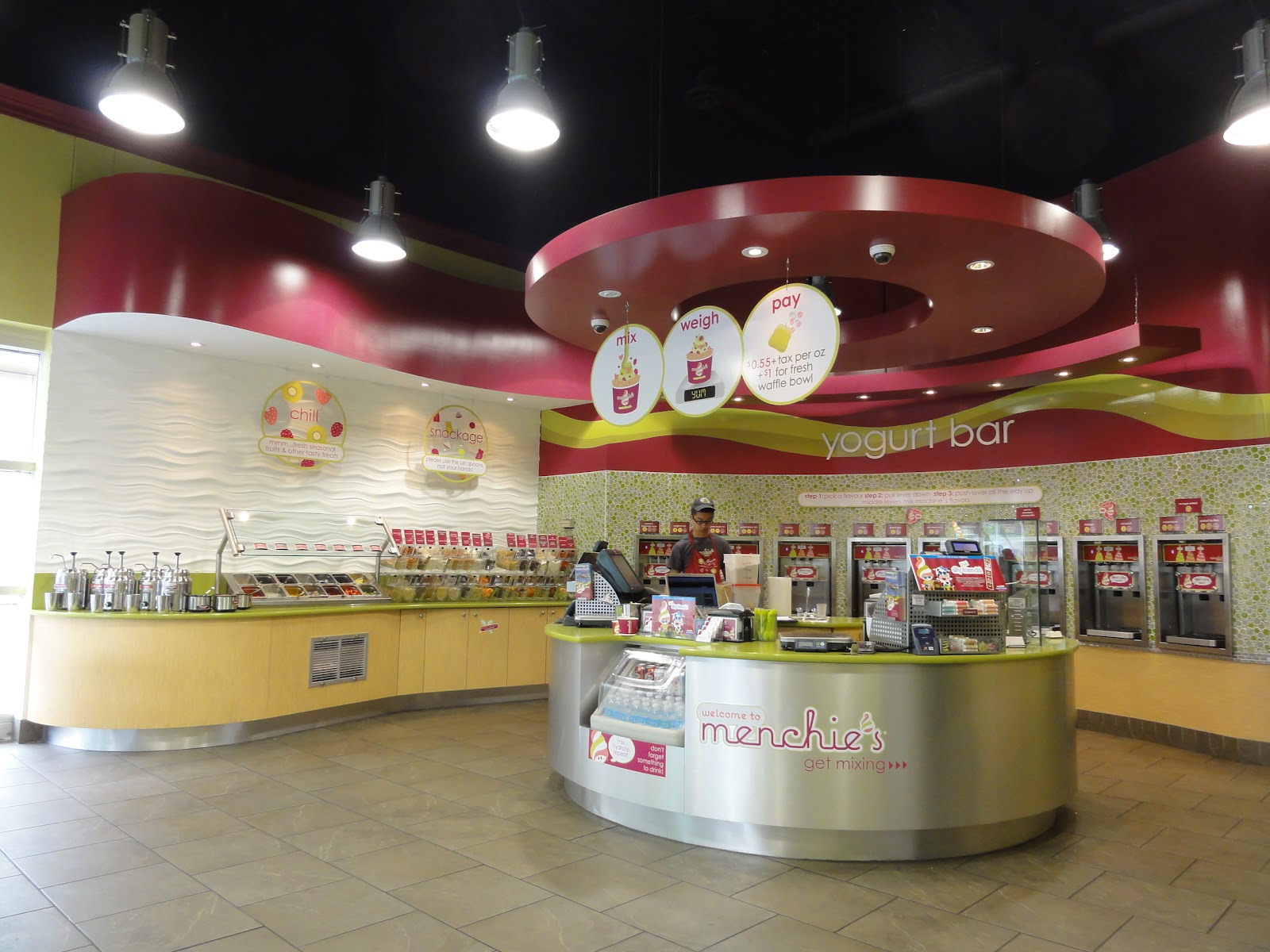 Gracie's blog Menchie's Frozen Yogurt ( Markham Town Square) review