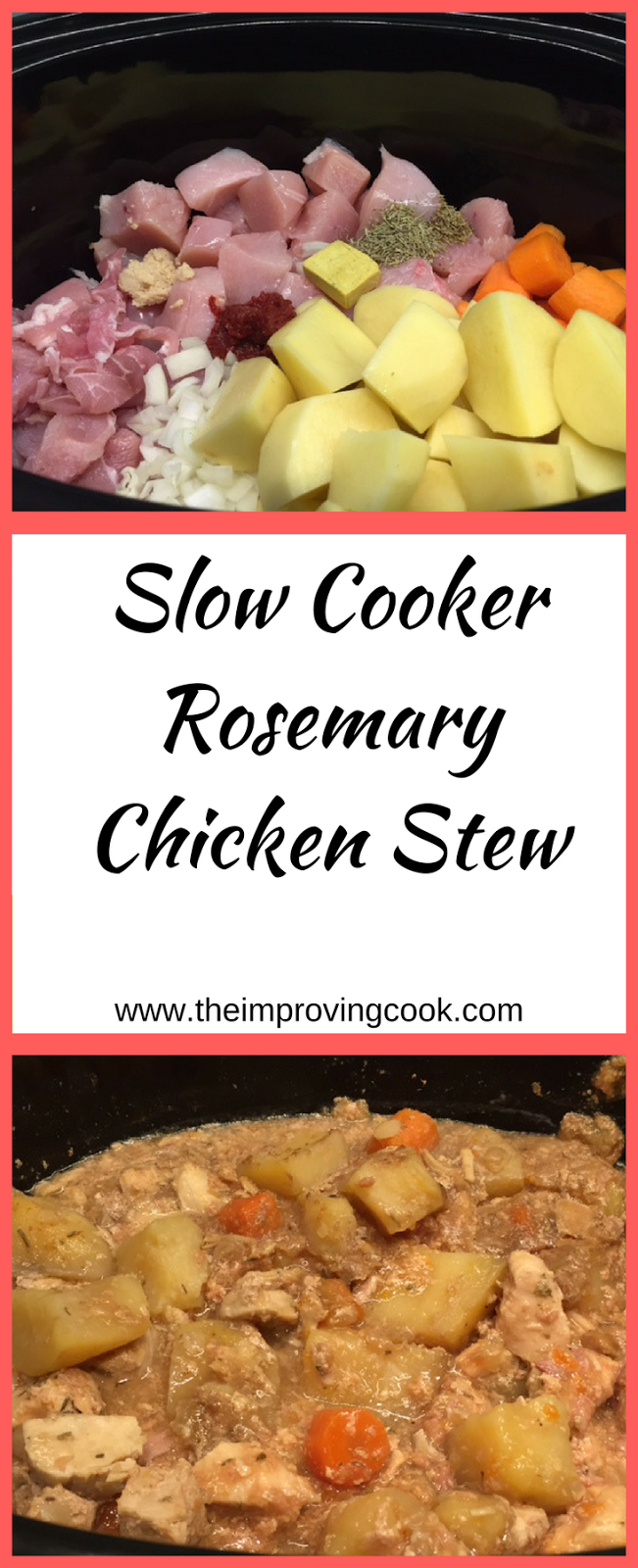 Slow Cooker Rosemary Chicken Stew
