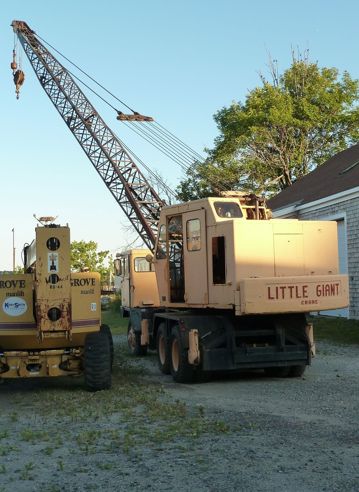 Progress is fine, but it's gone on for too long. Little Giant Crane