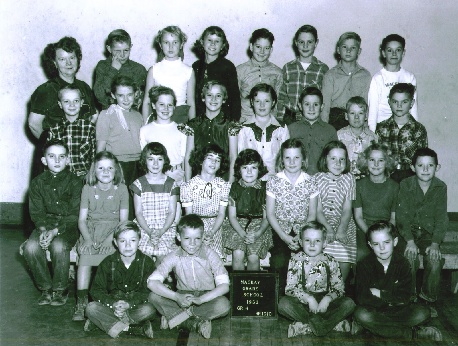 Mackay, Idaho 83251 Blast from the Past Mackay Elementary School 4th