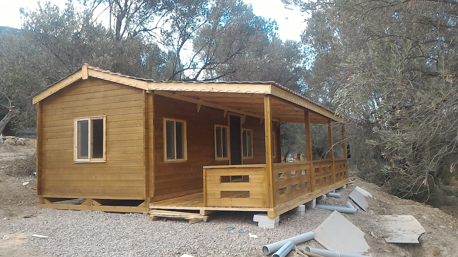 Ahşap ev 45 m2 ahşap