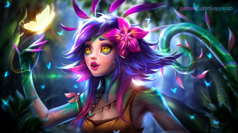 Neeko, LoL, Art, 4K, #7.159