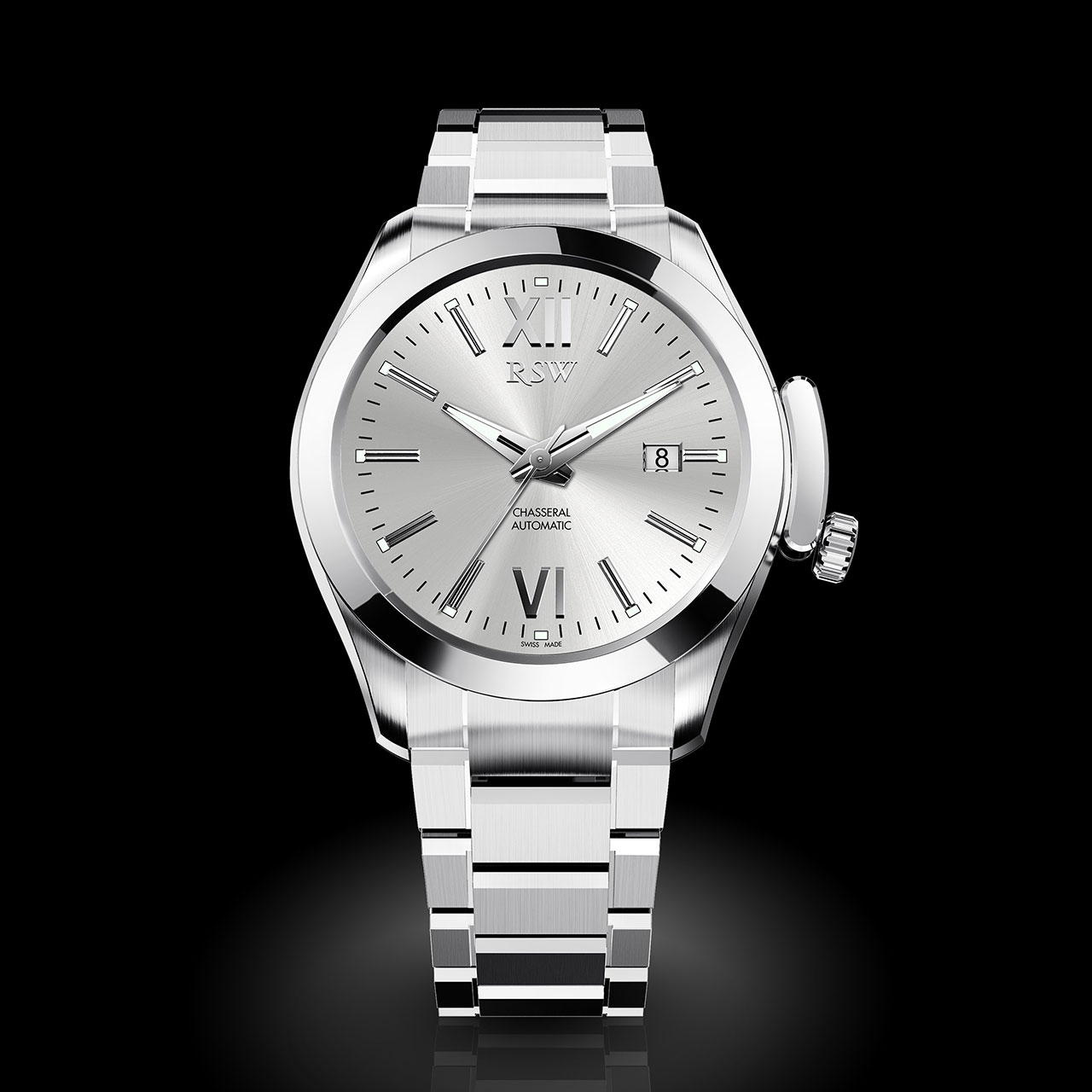 Technical Beauty At Boxfox1 RSW Chasseral Mechanical Watch
